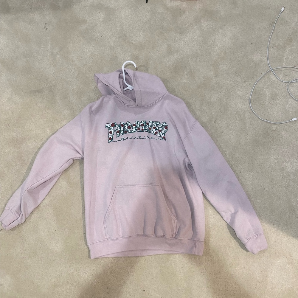 Thrasher Pink Hoodie